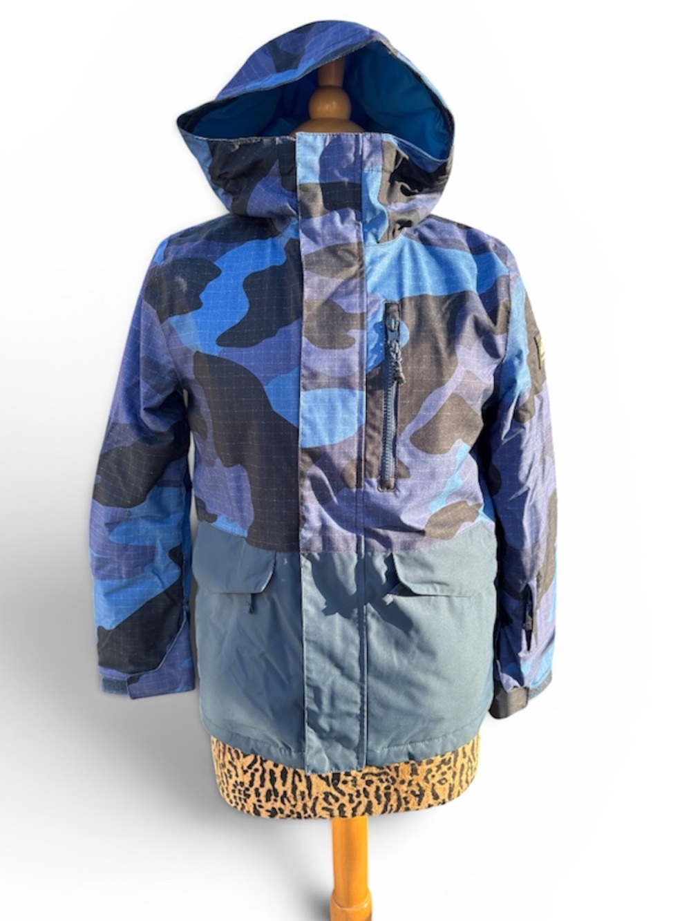Quicksilver Snowboard Jacket Blue Camo